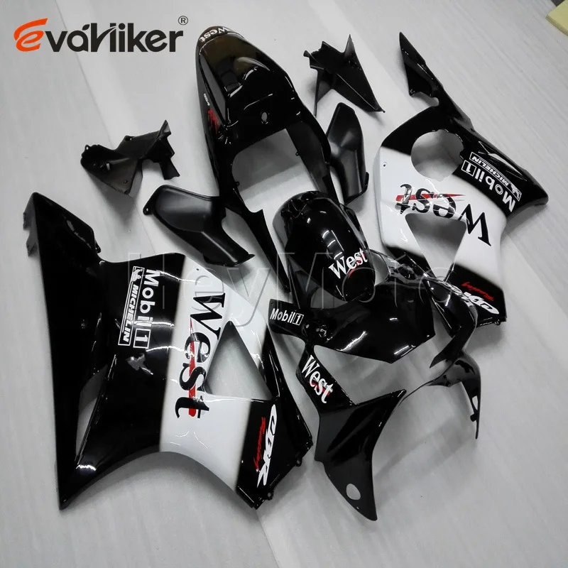 Мотоциклетный хомут для CBR954RR 2002 2003 черный CBR954 RR 02 03 ABS Пластиковый обтекатель