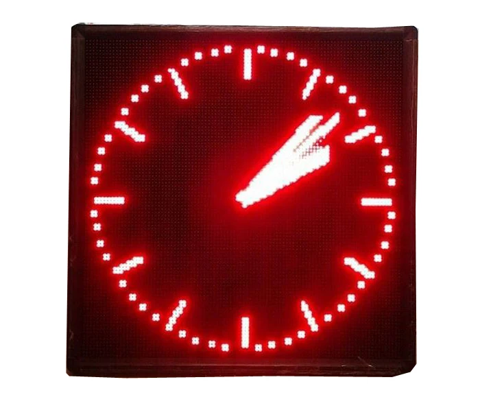 Водонепроницаемая светодиодная электронная плата P10 красного цвета Квадратный