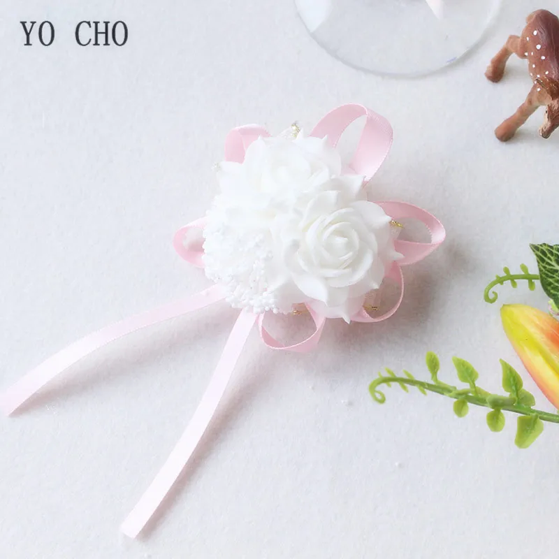 Креативные Искусственные цветы YO CHO для девушки подружки невесты сестры на