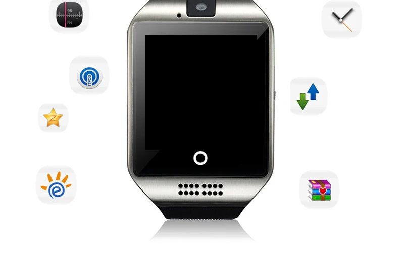 Умные часы Q18 шагомер с сенсорным экраном камера Поддержка tf карты Bluetooth smartwatch для