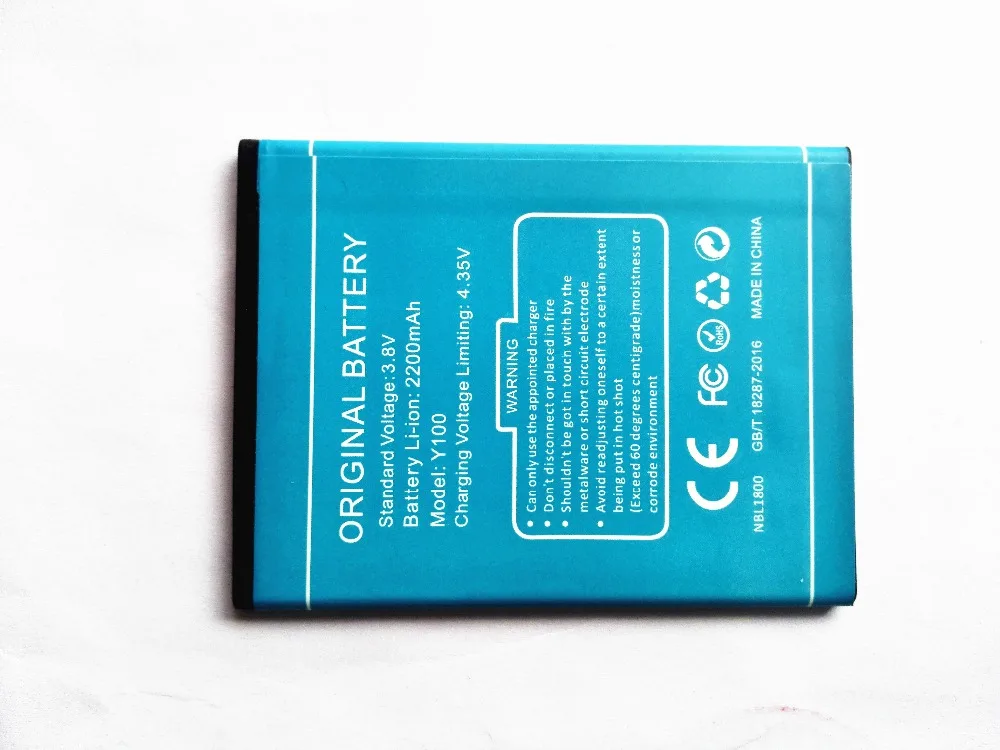 Высококачественный Оригинальный аккумулятор для мобильного телефона Doogee Y100 PRO