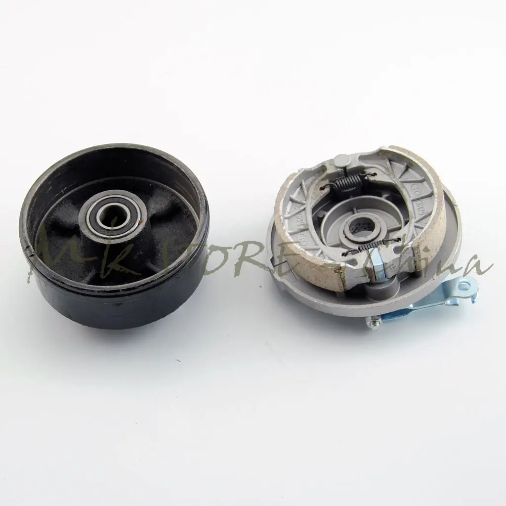 Правый Тормозной суппорт барабан башмак сборка ступицы колеса для 50 125cc ATV Quad