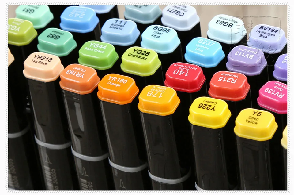 Finecolour EF102 двухсторонняя кисть для рисования 36/72/160 мягкая фломастера рисовать Архитектура/одежда/Промышленность/Дизайн интерьера