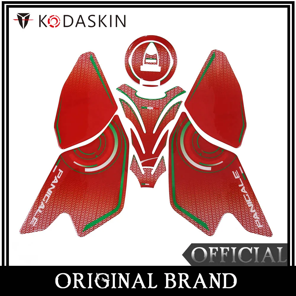 

KODASKIN Мотоцикл 3D печать Газа крышка бак Pad наклейка эмблема для DUCATI ducati