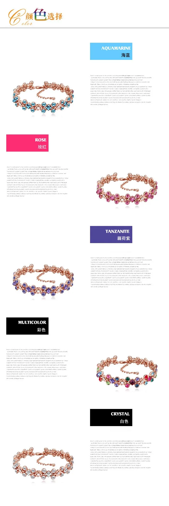 Роскошные браслеты SWAROVSKI с кристаллами цвета розового золота, браслеты для женщин, аксессуары для свадебной вечеринки, лучшие рождественские подарки