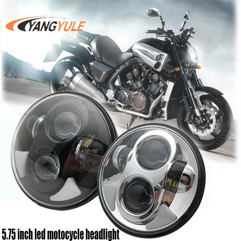 5-3/4" 5.75" Светодиодный фара - для H-Дэвидсон Дина Стрит Боб Супер Уайд Глайд Лоу Райдер Найт Род Трейн он.