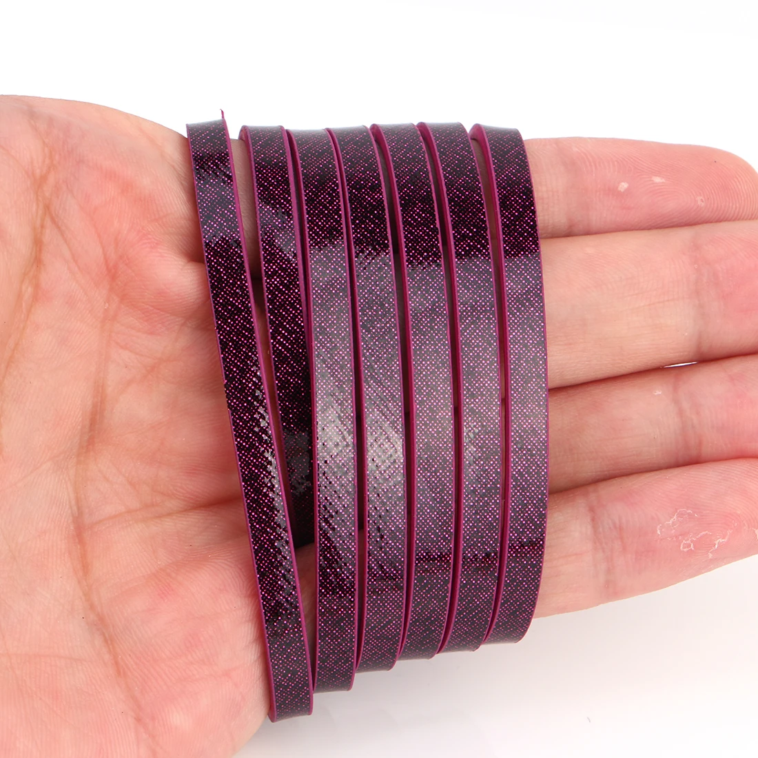 XCHARMS 5 мм/плоский кожаный шнур/гладкая поверхность/аксессуары/Ювелирные