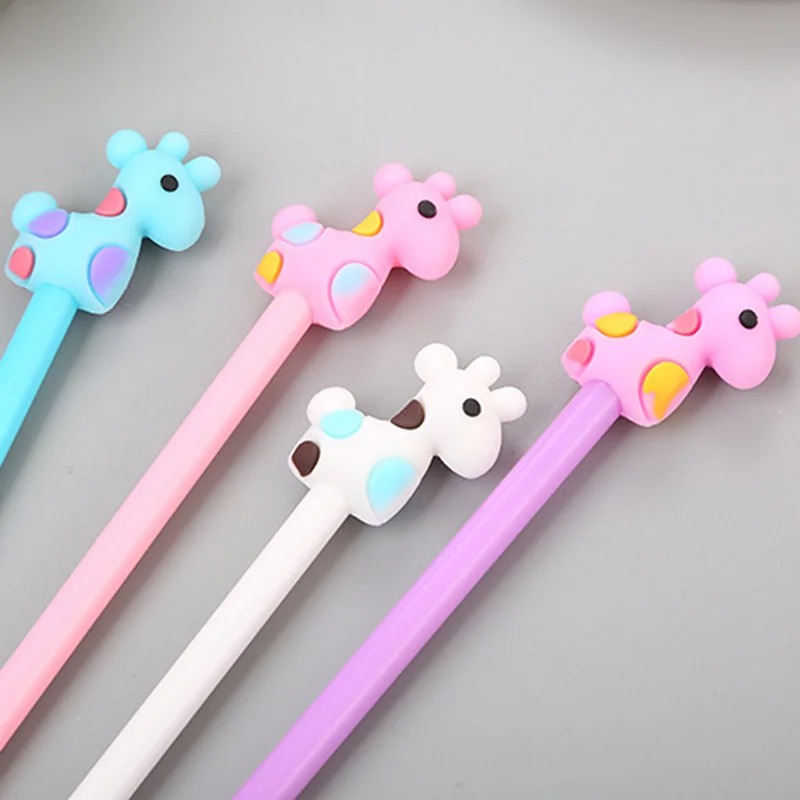 

1 шт. милые животные лошадь олень стиль 0,5 мм гелевая ручка, ручка для студентов, Kawaii рекламных подарков Канцтовары Школьные подпись в офисе р...
