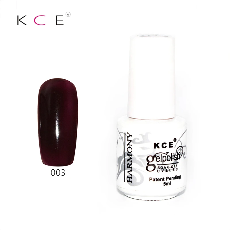 003 KCE 5 мл светлый цвет Macaron гель лак для ногтей долговечный Гибридный Полупостоянный УФ лак светодиодный светильник замачиваемый гель Лаки - Цвет: 003