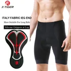 X-TIGER Pro гоночные велосипедные шорты с 5 см итальянские Захваты легкие короткие брюки высокая плотность 5D гелевые подушечки для длительной езды