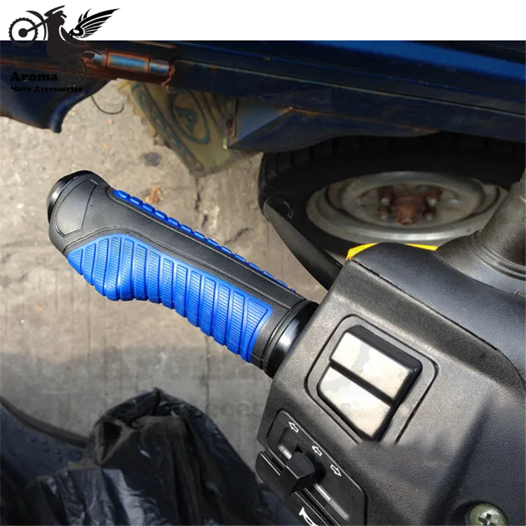 Серые мотоциклетные ручки для yamaha honda suzuki kawasaki Harley Davidson Ducati KTM универсальные