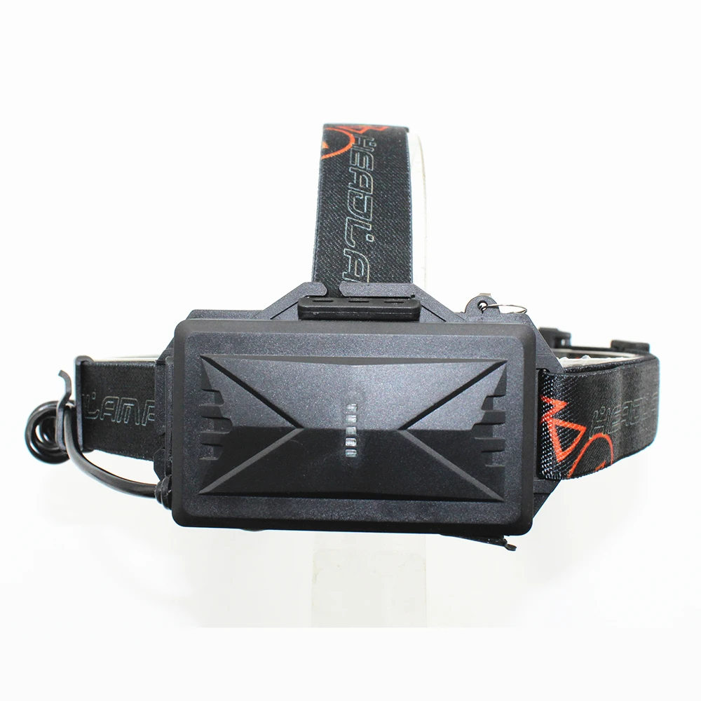 Фсветильник налобный Аккумуляторный с зарядкой от USB 18650 лм 2 x XM L T6|Налобные