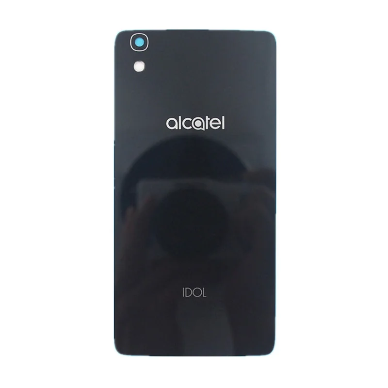 Чехол для батареи для Alcatel Onetouch Idol 4 OT 6055 задняя дверь Корпус Запасные части OT6055 OT6055K 6055U с NFC - Цвет: idol
