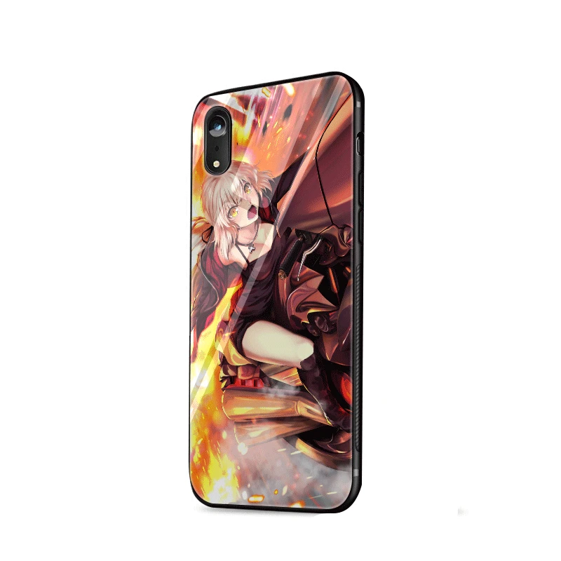 Fate Grand Order аниме ТПУ чехол для iPhone 11 Pro XR X XS Max 5 5S 6 6s 7 8 Plus Защита Крышки |