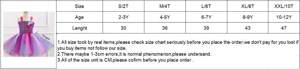 

Children Girls Unicorn Tutu Dress Rainbow Princess Cosplay Kids Birthday Party Dress up Girls Halloween Pony Costume for Kids