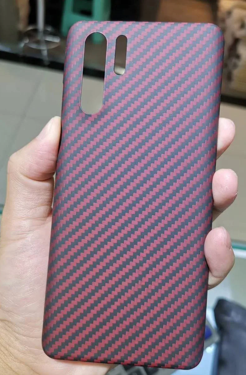 Чехол из углеродного волокна CF для телефона Huawei P30pro P30 тонкий и легкий материал