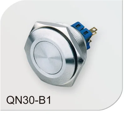 

30mm Momentary 1NO1NC Electric Push Button Metal Switch