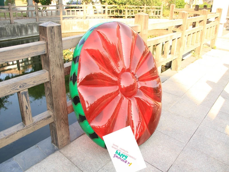 Дешевая цена высокое качество надувной Арбуз водный бассейн плот/арбуз поплавок