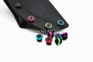 4 шт винты из нержавеющей стали Чикаго карманные складные ножны для ножа винты с цветная мойка для 1,5 мм2,0 мм пластина Kydex