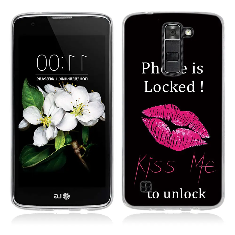 Новые Мягкие силиконовые чехлы из ТПУ для телефонов LG K7 K330/Tribute 5 LS675/X210 X210DS 3D