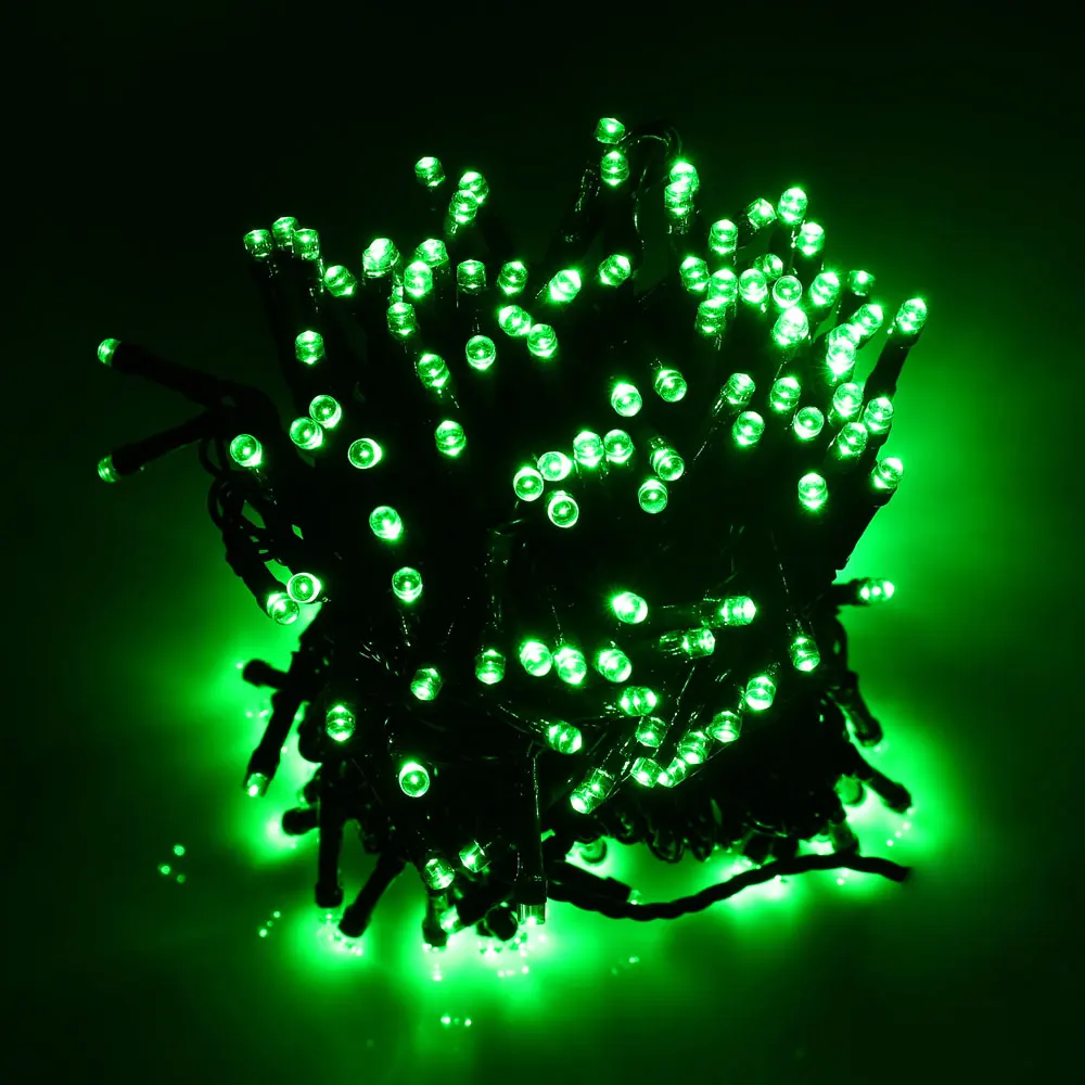 Солнечная полоса светильник 22 м 200 LED 8 Режим Открытый ing светодиодные светящиеся