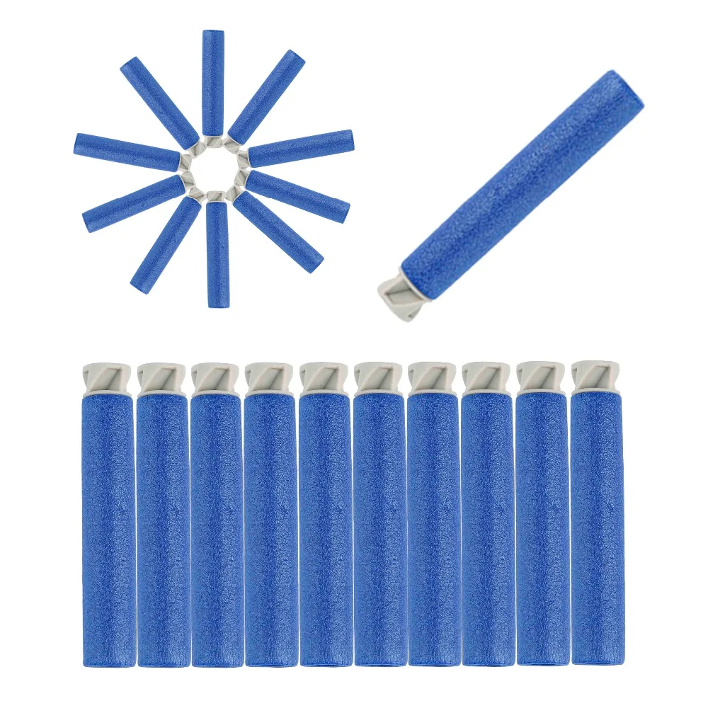 

50pcs Soft Bullet Flat Soft Head Foam Bullets for Nerf N-strike Elite Series hot sale