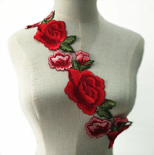 1 ярд вышитая кружевная ткань ручной работы сделай сам свадебное платье вуаль