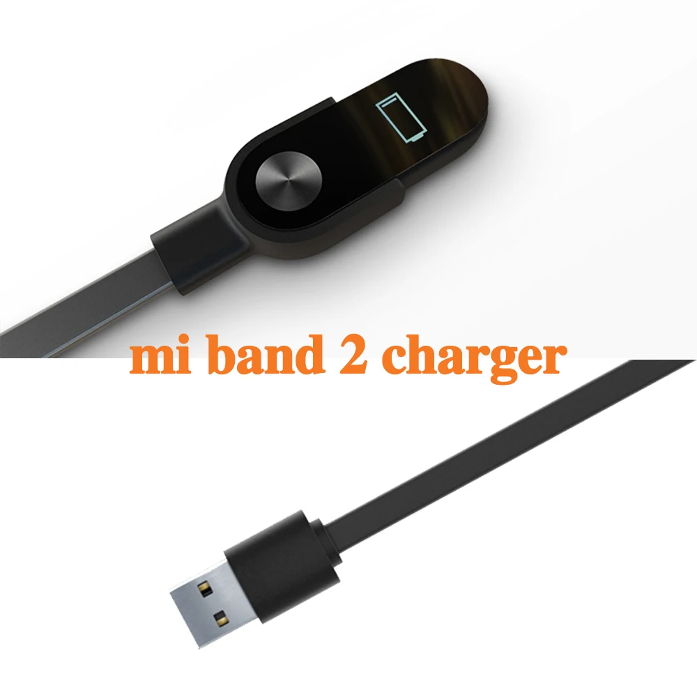 2 шт. зарядный кабель для Xiaomi Mi Band 3 Miband Смарт-браслет mi band USB зарядная линия |