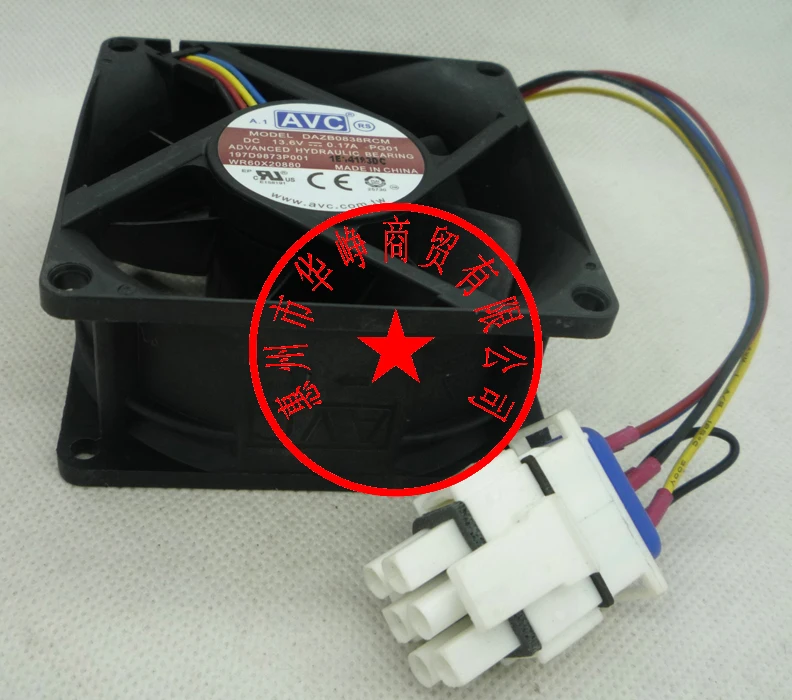 AVC 8038 13 6 V 0.17A DAZB0838RCM PG01 полностью водонепроницаемый вентилятор для увлажнителя