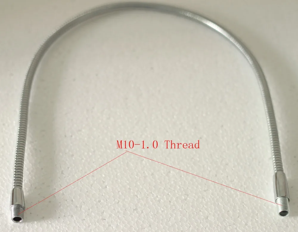 

Parts Washer Flexible Steel Hose M10-1.0 threads 23.6" Long