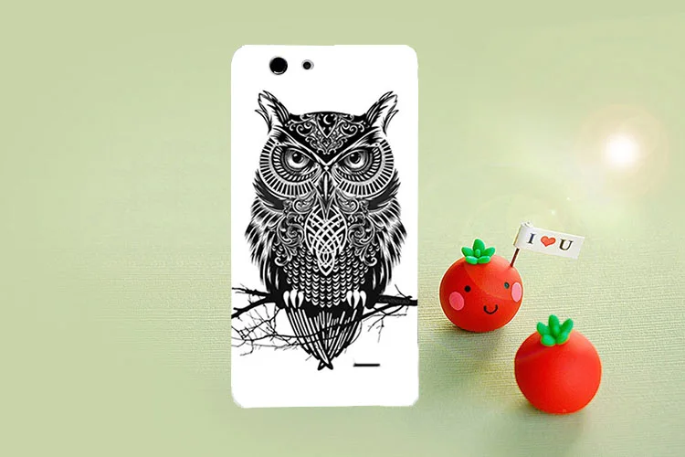 Чехол для Oukitel C4 роскошный чехол сделай сам с УФ-рисунком цветной тигр филин Роза