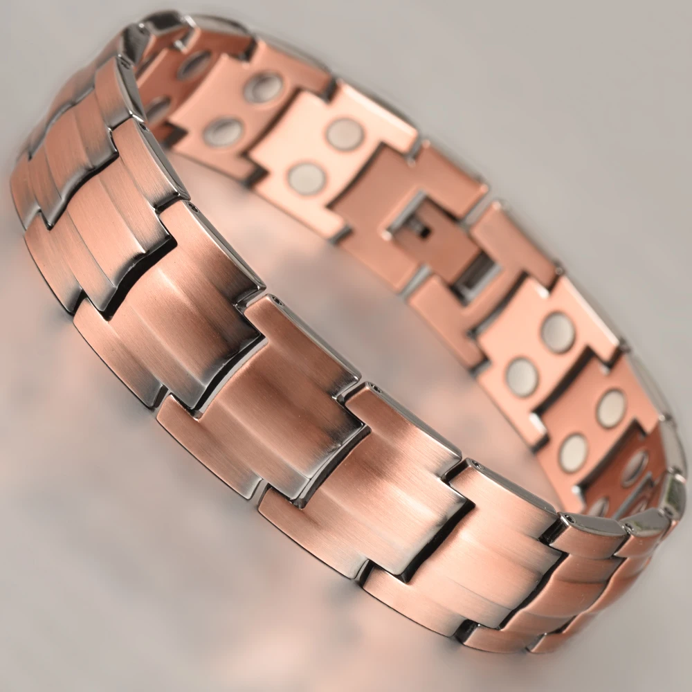 Inox Jewelry Pure Copper life Bracelet Bangle For Men Women Health Magnetic Therapy Hand Bracelets |