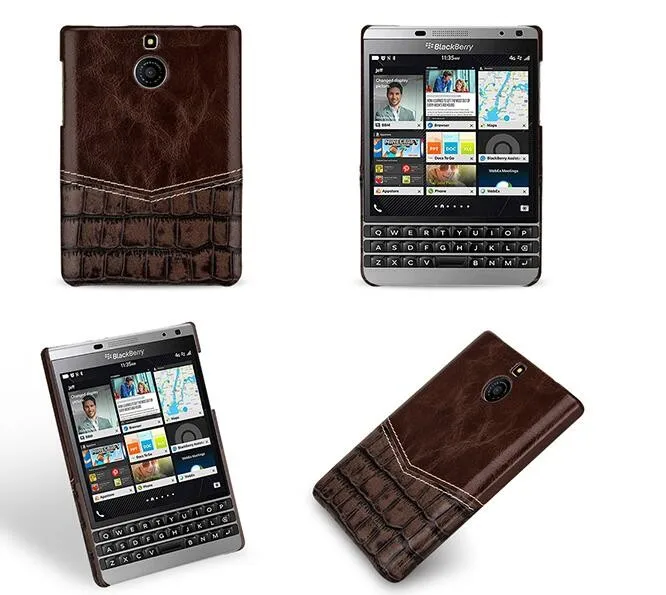 Для Black Berry Passport 2-ой чехол из натуральной кожи с рисунком аллигатора чехол для BlackBerry Passport Silver Edition Обложка