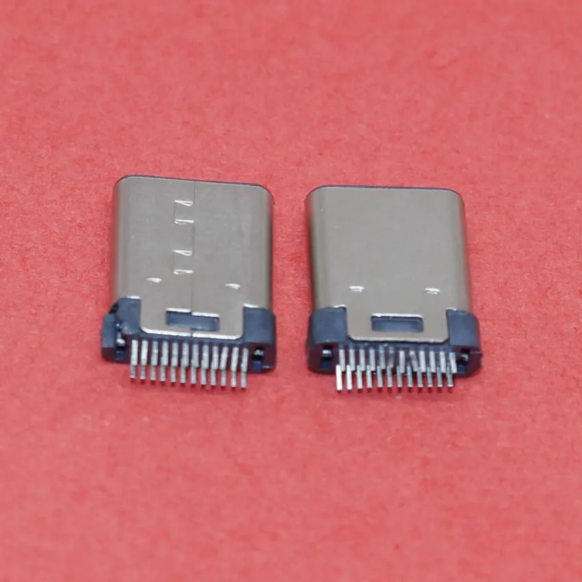 ChengHaoRan 24pin USB 3 1 Тип C штекер разъем SMT порта MC 377|usb connector port|usb port connectorport |