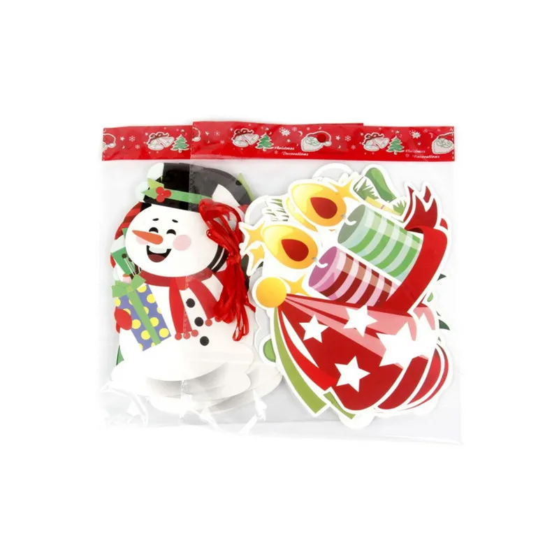 Рождественское украшение баннер флаг для новогодвечерние искусственные флаги