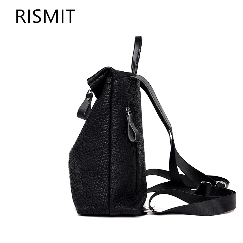 2019 Mochila Feminina Rismit женская модная сумка кожаный рюкзак высокого качества для