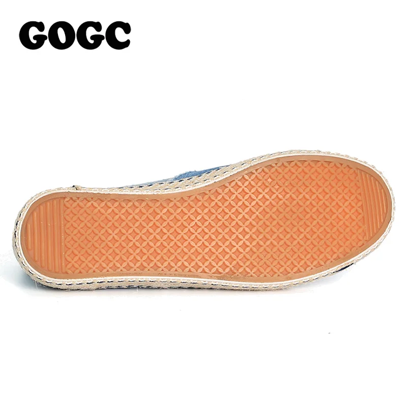GOGC Джинсовая обувь женская дышащие кеды женские слипоны на весну повседневная