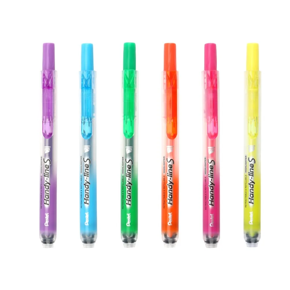 Pentel Handy Line S Highligter маркер SXS15 4 0 мм Выдвижной многоразовый