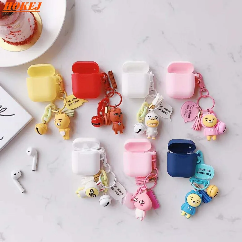 Модный мультяшный животный Sanrio кукла Забавный Мягкий силиконовый чехол для Apple