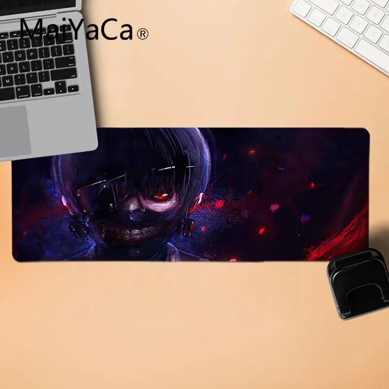 

MaiYaCa Funny Japan Anime Tokyo Ghoul Laptop Gaming Mice Mousepad Large Lockedge Mouse pad PC Computer mat