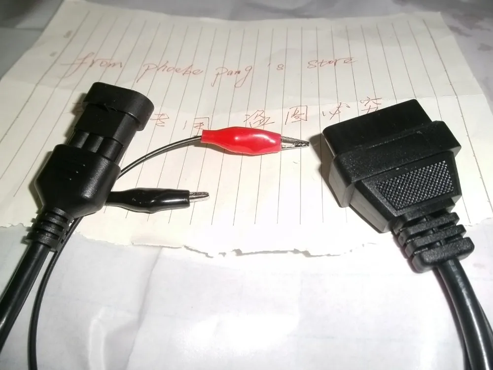 Кабель-переходник для FIAT Lancia Alfa Romeo 3 Pin 3Pin Male к OBD OBD2 OBDII DLC 16 | Автомобили и мотоциклы