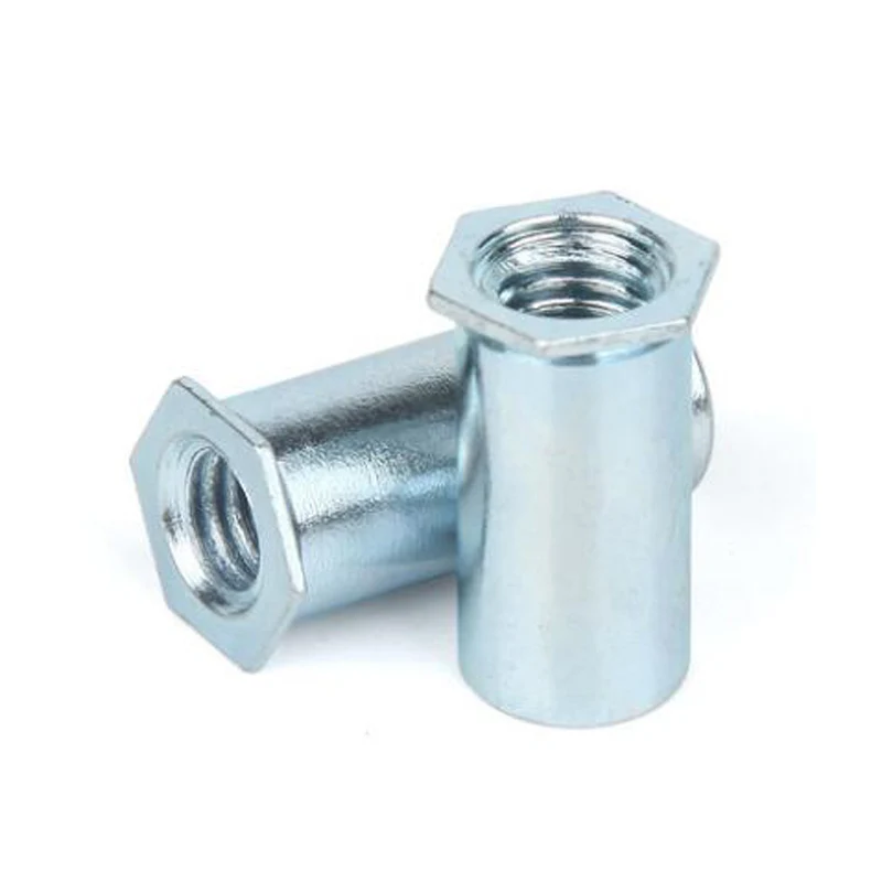 

100pcs M3 M4 M5 PEM Nuts Through Hole Screws Standoffs Carbon Steel Zinc Plated