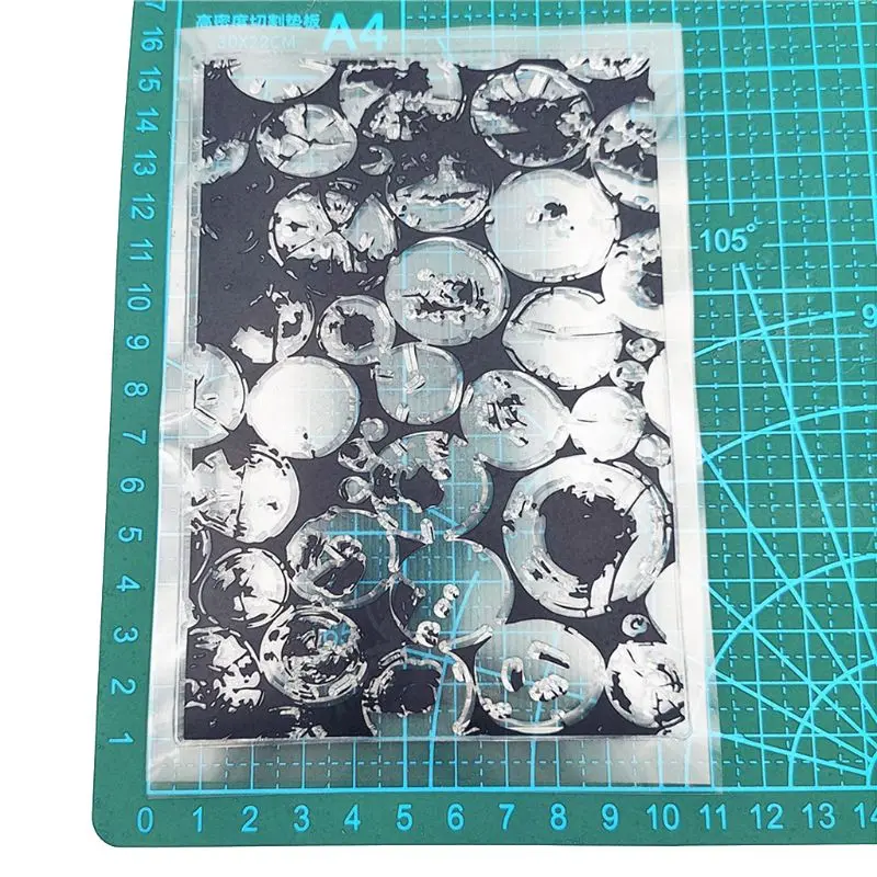 Деревянный ворс силиконовый печать штамп DIY Скрапбукинг рельефная фотография