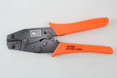 

Неизолированные клеммы с храповым механизмом Обжимные щипцы AWG 20-14 0,75-2,5 мм HS-0325