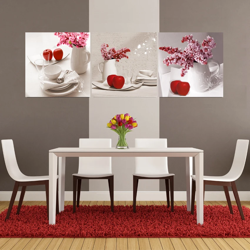 picture Fruit Kitchen canvas pictures abstract art oil modular painting calligraphy artwork bilder modern wall green paintings | Дом и сад
