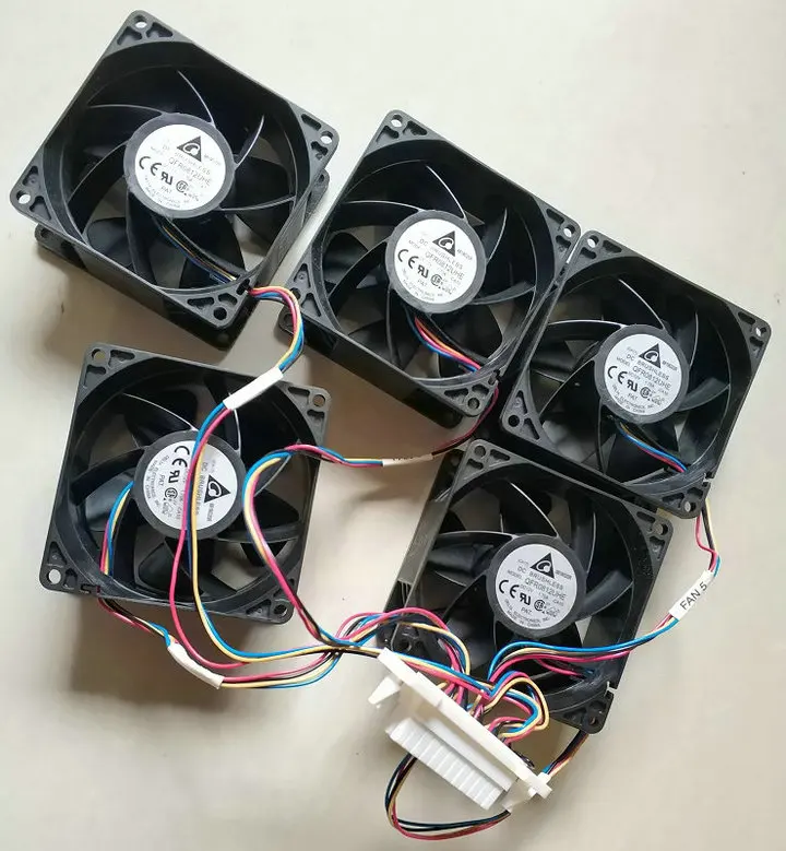 QFR0812UHE -CA10 8038 12V 1.7A Вентилятор охлаждения 80*80*38 мм для 5 шт.