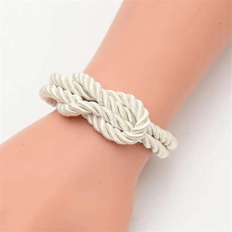 Meajoe модная цепочка из веревок с магнитной застежкой браслет бантом винтажный