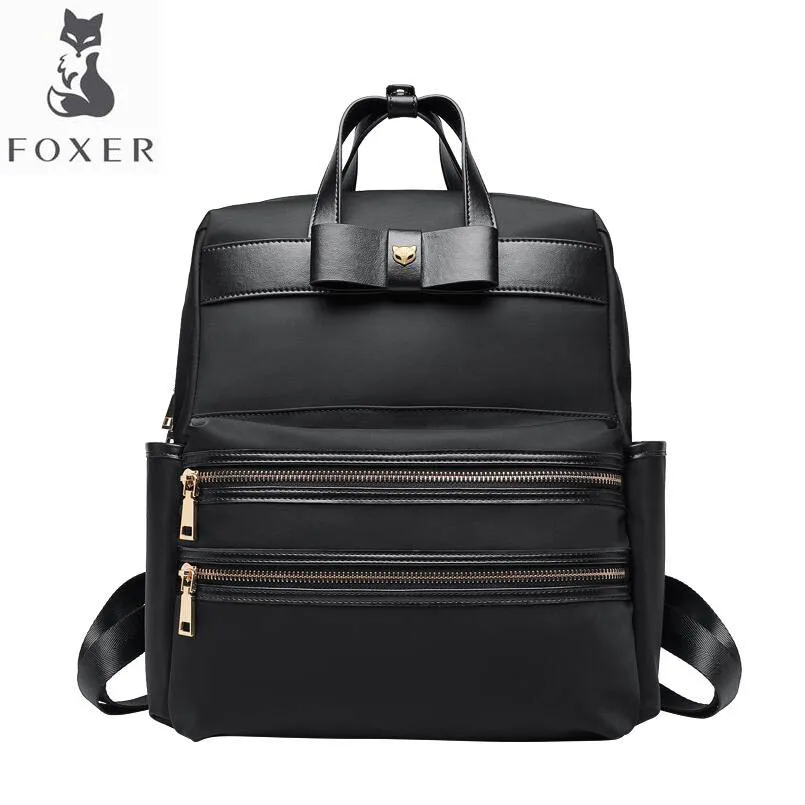 Рюкзак с золотой лисой Женская деловая сумка для компьютера 2019 новинка