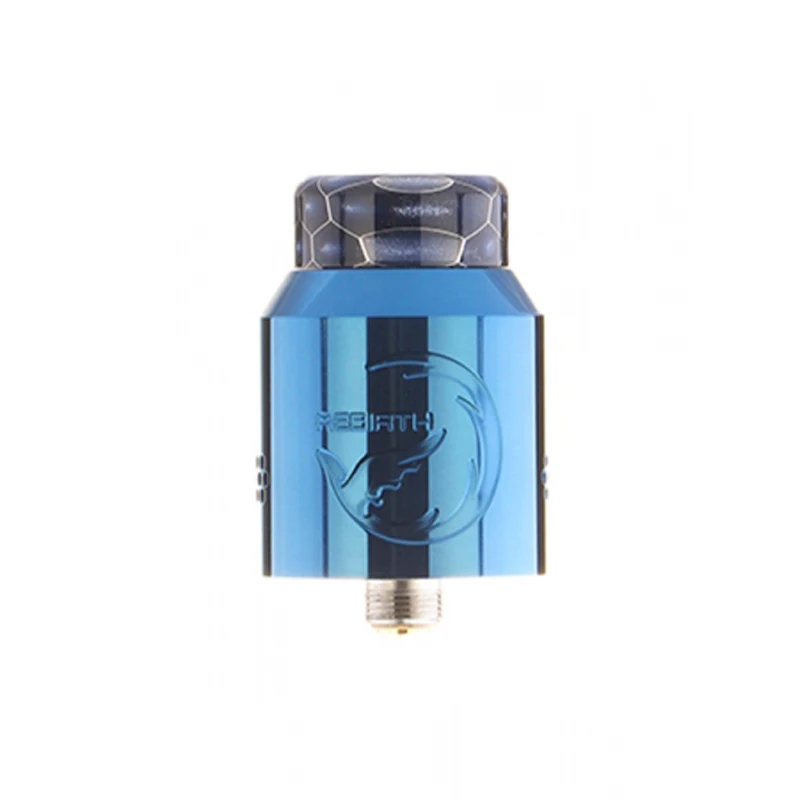Оригинал Hellvape Rebirth RDA бак 24 мм палуба 810 Cobra капельный наконечник одна катушка