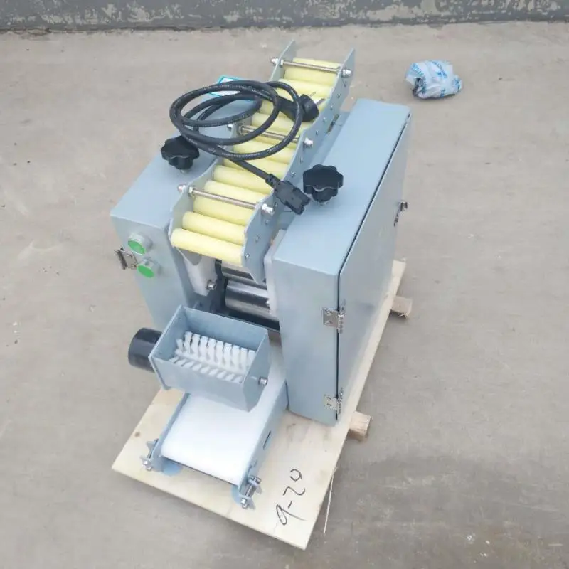 Новейшее коммерческое использование 110 v/220 v из нержавеющей стали Автоматическая заготовка gyoza машина кожи/скалка для пельменей делая машину